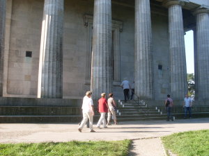 Besuch der Ruhmeshalle Walhalla bei Regensburg